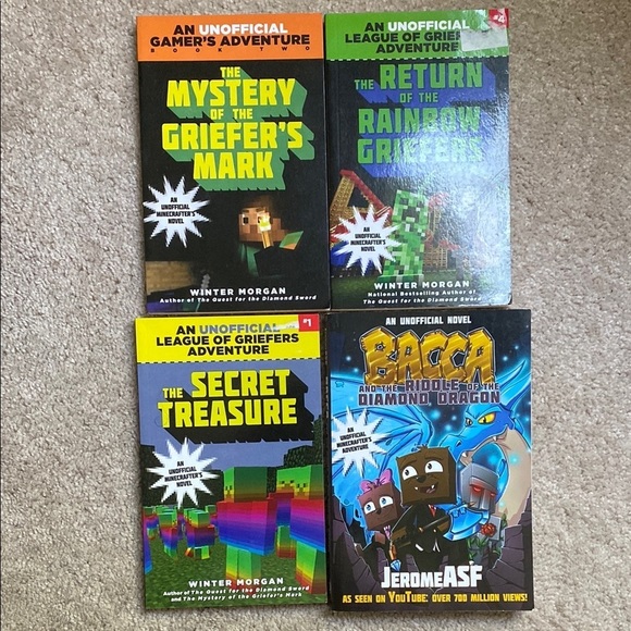 Minecraft Adventure Book Bundle - Picture 1 of 9